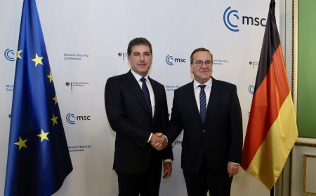 الرئيس نيجيرفان بارزاني يشكر ألمانيا