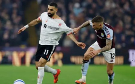 ليفربول يسقط في فخ التعادل مع أستون فيلا