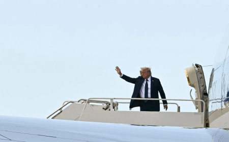 ترمب يغادر الفاتيكان بعد جنازة البابا ولقائه زيلينسكي