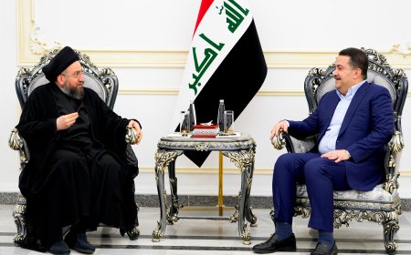 رئيسا الوزراء والحكمة يستعرضان الاستعدادات الجارية لاستضافة القمة العربية