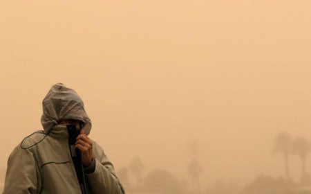 ما سبب استمرار العواصف الترابية؟