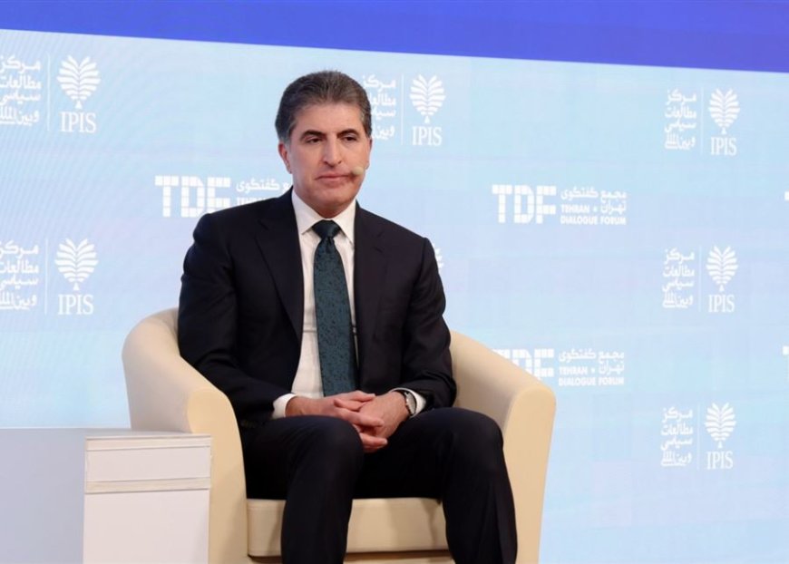 بارزاني من طهران: خلاصنا في تطبيق الدستور