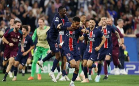 باريس سان جيرمان يكتسح إنتر ميلان يتوج بطلاً لأوروبا