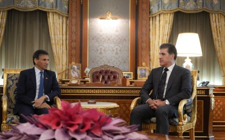 الرئيس نيجيرفان بارزاني يستقبل الممثل الخاص للأمين العام للأمم المتحدة