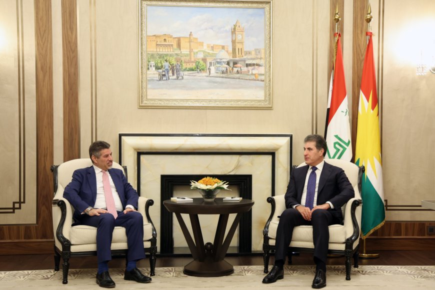 الرئيس نيجيرفان بارزاني يثني على دور القائم بأعمال السفارة الأمريكية في العراق