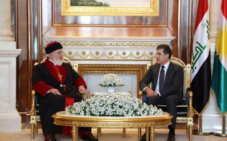 الرئيس نيجيرفان بارزاني يجتمع مع بطريرك كنيسة المشرق الآشورية