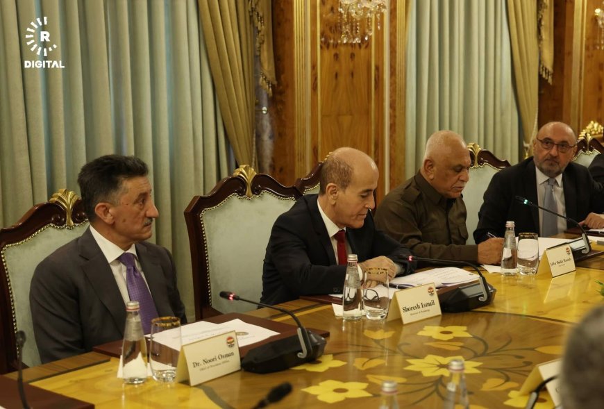 ABD Askerî ve Diplomatik Heyeti ile Kürdistan Bölgesi Başkanlığı Yetkililerinin Toplantısı Başladı