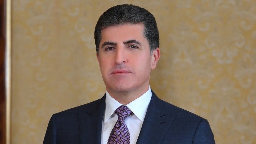 رئيس إقليم كوردستان نيجيرفان بارزاني يعزي السيد السستاني بوفاة عقيلته