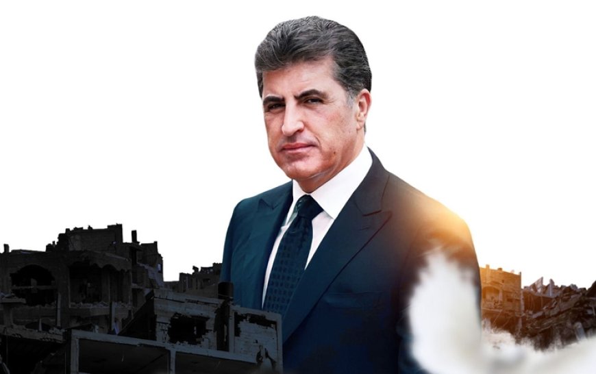 Kürdistan Bölgesi Başkanı Neçirvan Barzani'den Trump’ın Gazze barış planına destek