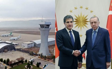 Neçirvan Barzani’nin talebi üzerine Türkiye, Süleymaniye Havalimanı üzerindeki yasağı kaldırıyor