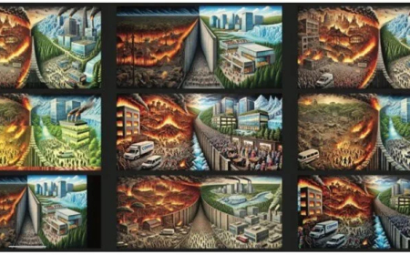 ChatGPT’ye yanan şehir çizdirdi, Los Angeles’ı ateşe verdi