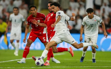 فوز ثمين للعراق على إندونيسيا بقدم زيدان