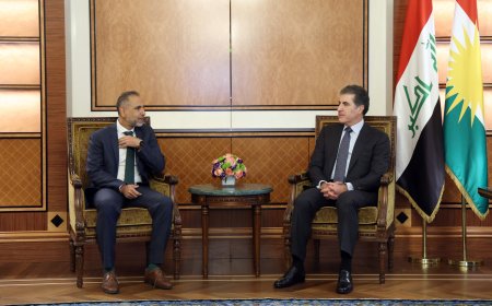 başkan Neçirvan Barzani ve Britanya Büyükelçisi ilişkileri görüştü