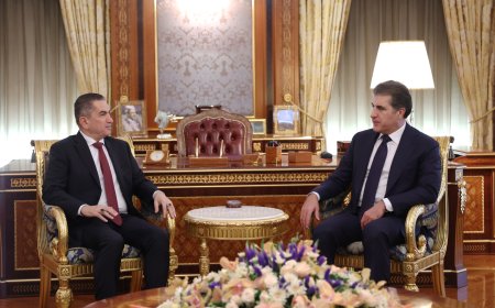 الرئيس نيجيرفان بارزاني يستقبل السيد عدنان الزرفي