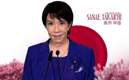 ساناي تاكايشي أول امرأة تتولى منصب رئيس الوزراء في اليابان