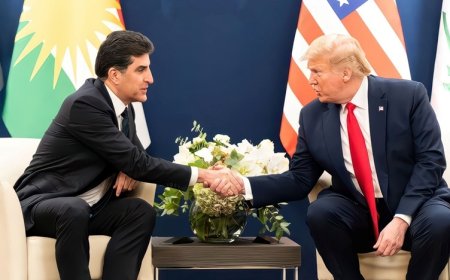 Trump'tan Neçirvan Barzani'ye: Barış çabalarıma verdiğiniz destek için teşekkür ederim
