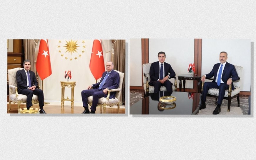 Neçirvan Barzani Ankara’da yoğun temaslarda bulundu: Petrol ihracatı ve ikili ilişkiler masaya yatırıldı
