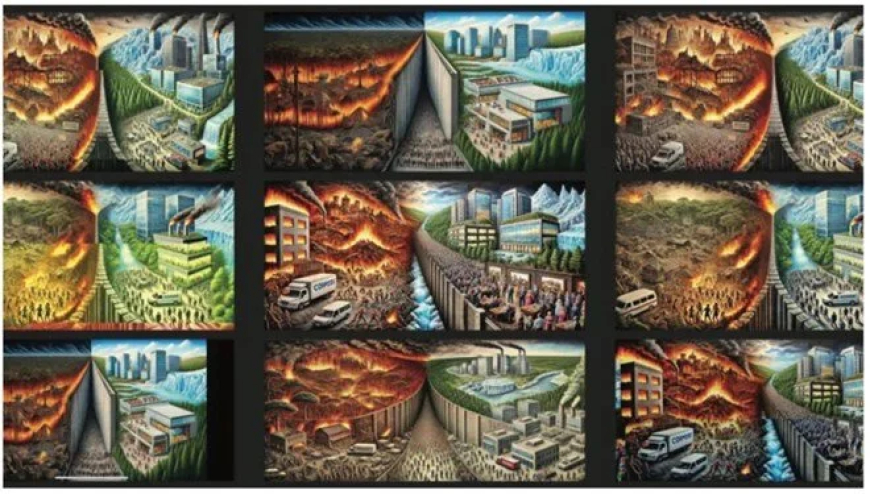 ChatGPT’ye yanan şehir çizdirdi, Los Angeles’ı ateşe verdi