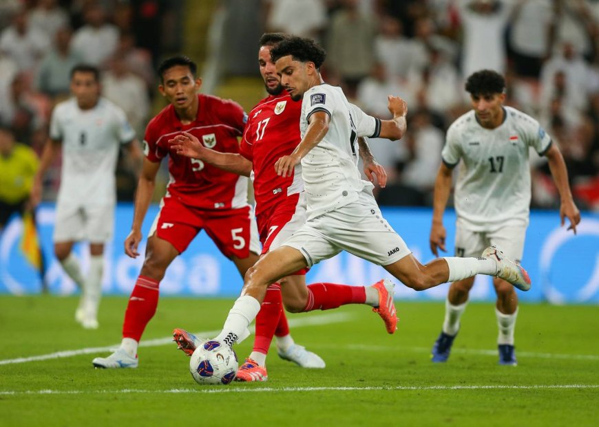 فوز ثمين للعراق على إندونيسيا بقدم زيدان