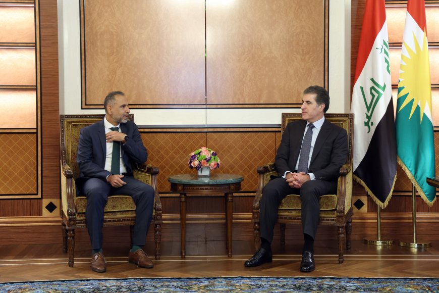 الرئيس نيجيرفان بارزاني والسفير البريطاني يبحثان العلاقات