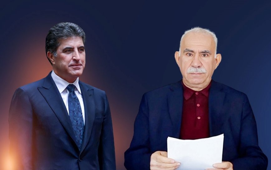 Öcalan'dan Neçirvan Barzani'ye Türkiye’deki süreç için destek çağrısı