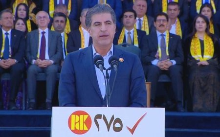 KDP’den Duhok’ta gövde gösterisi: Neçirvan Barzani’den Bağdat’a net mesaj