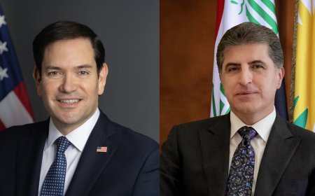 الرئيس نيجيرفان بارزاني يتلقى رسالة من وزير الخارجية الأمريكي