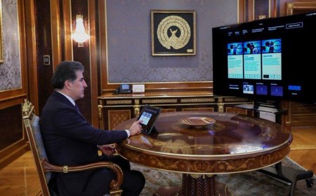 Başkan Neçirvan barzani : Online oylamada, Zaho Spor Kulübü futbolcularını destekledim ki dünya çapında en iyi futbolcu unvanını kazansınlar