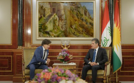 الرئيس نيجيرفان بارزاني يؤكد على تعزيز العلاقات التجارية مع أمريكا