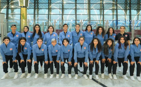 منتخب العراق للسيدات يغادر إلى جدة للمشاركة في بطولة غرب آسيا