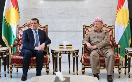 Başkan Mesud Barzani ile Mazlum Abdi arasında tarihi görüşme