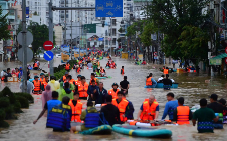حصيلة فيضانات فيتنام ترتفع إلى 90 قتيلاً... والبحث مستمر عن مفقودين