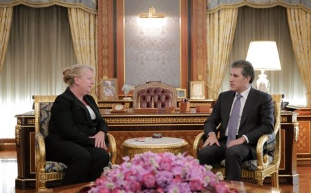 Başkan Neçirvan Barzani, Hollanda’nın Irak Büyükelçisi Alberda'yı kabul etti