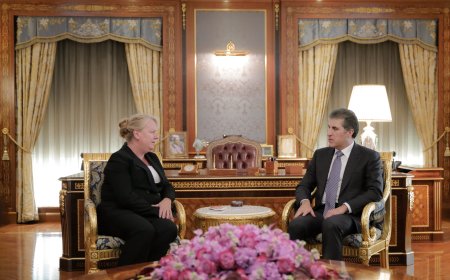 الرئيس نيجيرفان بارزاني يستقبل سفيرة هولندا لدى العراق