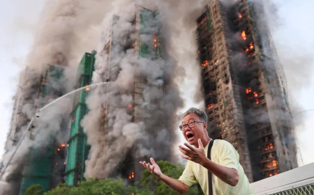 Hong Kong’u sarsan felaket! Wang Fuk Court alevlere teslim! Ölüler ve mahsur kalanlar var