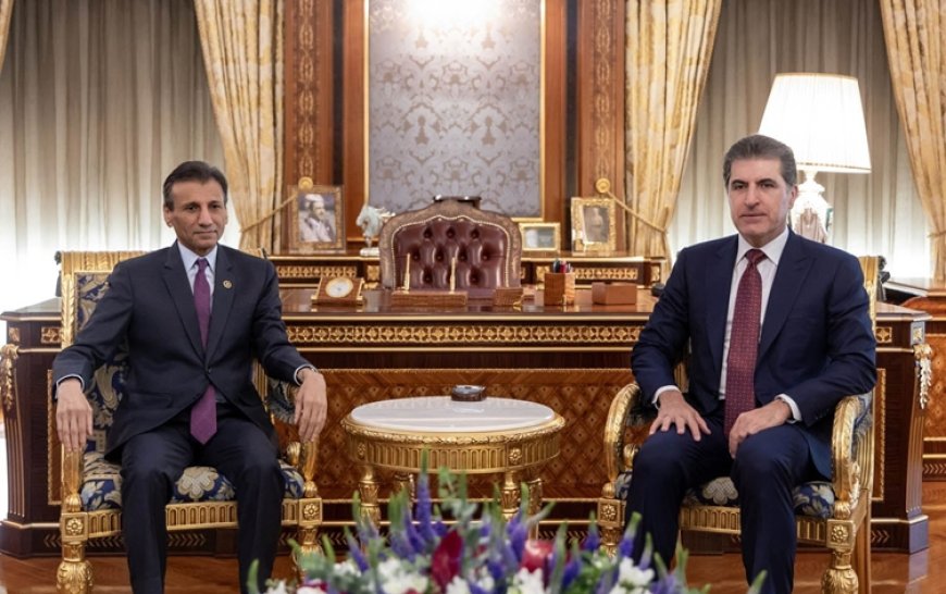 Neçirvan Barzani ve UNAMI Başkanı: Seçimin Irak ve Kürdistan Bölgesi’ni daha iyi bir seviyeye getirmesini umuyoruz