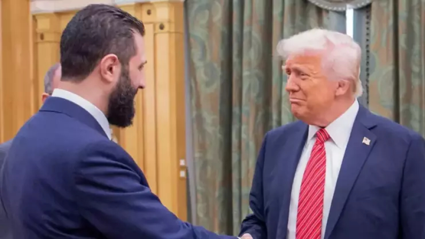 Beyaz Saray'da tarihi gün! Trump ile Ahmed Şara bir araya geldi