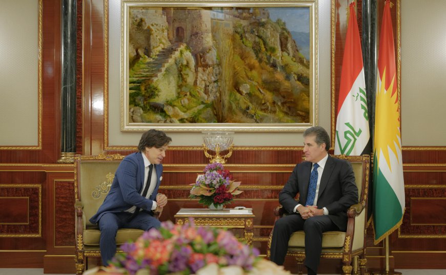 الرئيس نيجيرفان بارزاني يؤكد على تعزيز العلاقات التجارية مع أمريكا