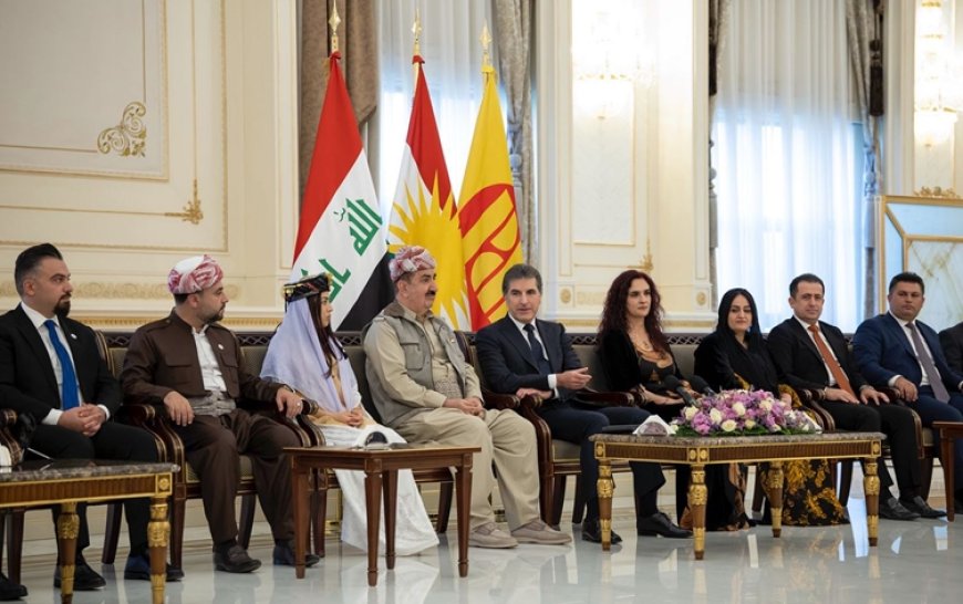 نيجيرفان بارزاني: الحزب الديمقراطي الكوردستاني يتقدم دائماً بفضل المخلصين وكوادره الأكفاء
