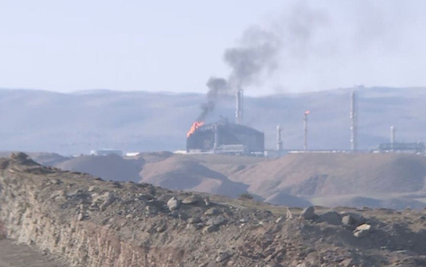 دانة غاز: استهداف مستودع للغاز السائل في حقل كورمور بصاروخ