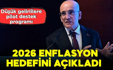 Bakan Şimşek'ten enflasyon hedefi açıklaması! Rakam verdi! 'Tek önceliğimiz...'