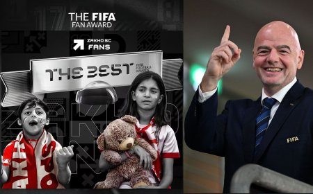 FIFA Başkanı Infantino'dan Zaho SC taraftarına övgü dolu sözler