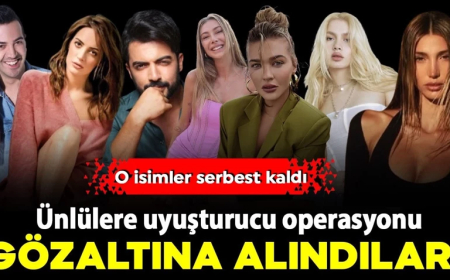 Ünlülere uyuşturucu operasyonu! 4 kişi gözaltına alındı