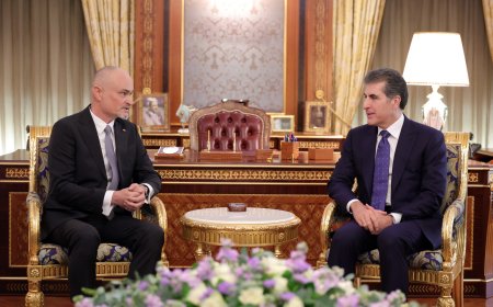 الرئيس نيجيرفان بارزاني يستقبل القنصل العام البولندي الجديد