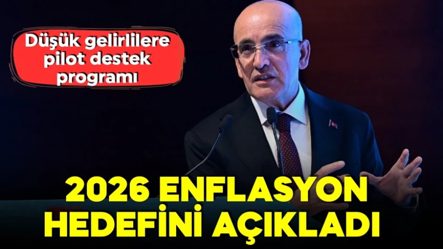 Bakan Şimşek'ten enflasyon hedefi açıklaması! Rakam verdi! 'Tek önceliğimiz...'