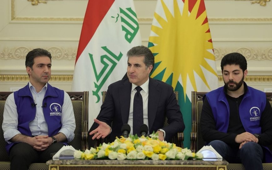 Neçirvan Barzani'den Rwanga Vakfı'na: Projelerinize tam destek veriyoruz