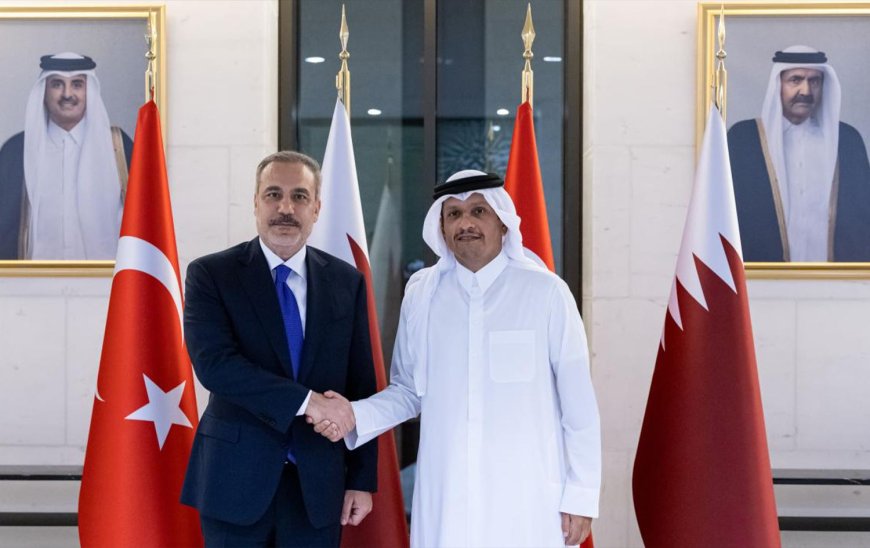 Bakan Fidan, Katar Başbakanı Al Sani ile görüştü