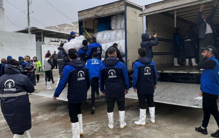 Kürdistan Bölgesi’nde sel felaketi: Rwanga Vakfı bin 240 aileye acil yardım ulaştırdı