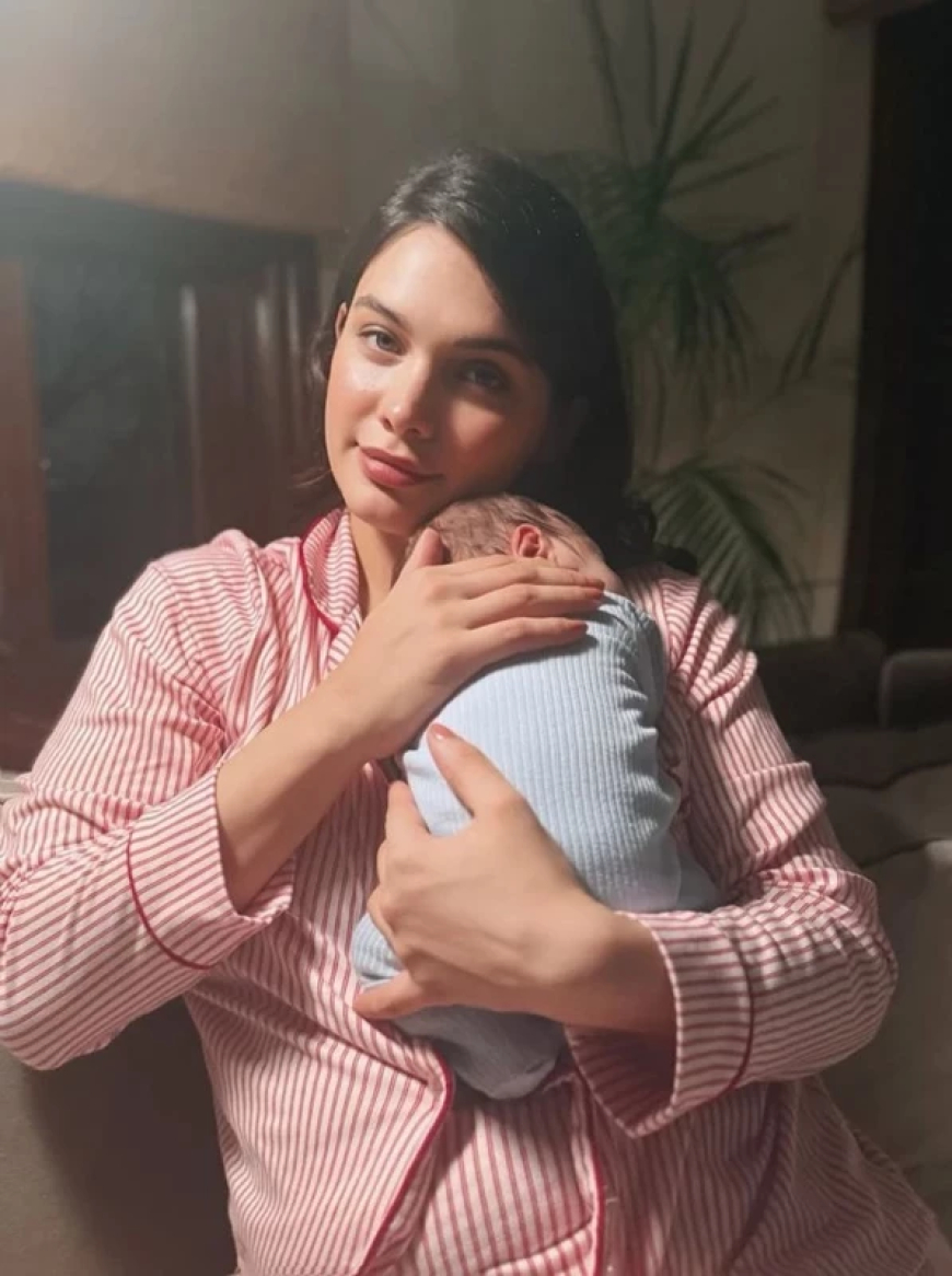 İlk kez anne olmanın heyecanını yaşamıştı! Beste Kökdemir, oğlu 'Kai Güneş' ile pozunu paylaştı