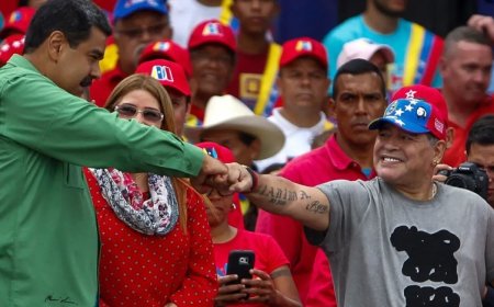 Maduro’nun bilinmeyenleri: Messi için ağlayan, Maradona’nın ‘yoldaşı’ bir futbol tutkunu